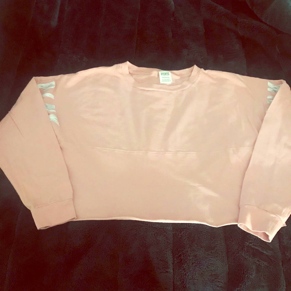 Victoria secret “pink” long sleeve crop top!